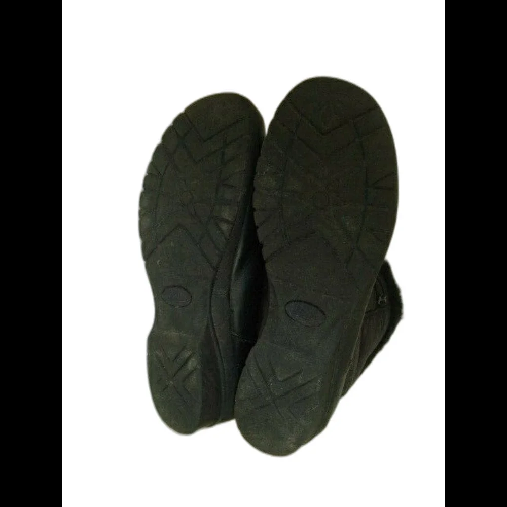 Womens Bass Cordova Black Fleece Lined 10